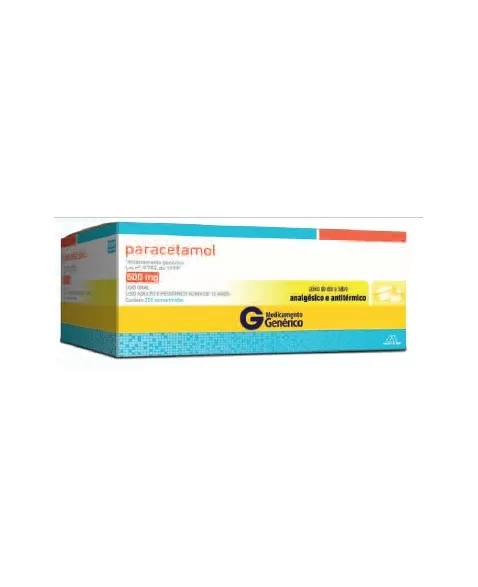 PARACETAMOL 500MG C/200 COMP (24)