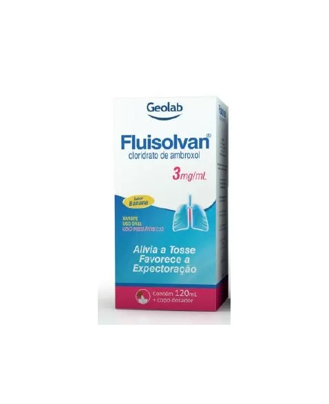 FLUISOLVAN XP INF 3,0MG 120ML(CLOR.AMBRO