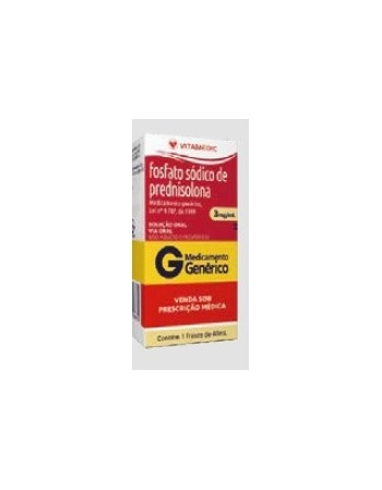 FOSFATO SODICO DE PREDNISOLONA 3MG/ML SO