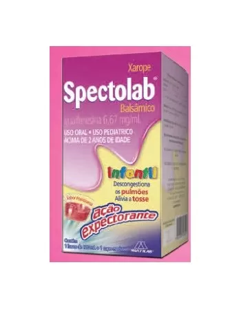 SPECTOLAB INF 120ML(GUAIFENESINA)(48)