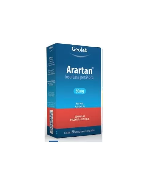 ARARTAN 50MG C/30 COMP(LOSARTANA)