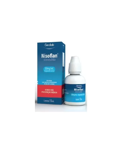 NISOFLAN SUSP 50MG/ML FR 15ML(NIMESULIDA