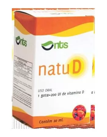 NATU D GTS 20ML FRUTAS VERMELHAS