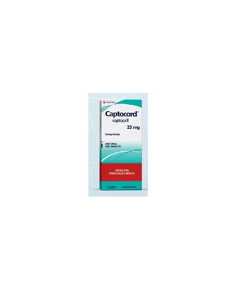 CAPTOCORD 25MG C/60 COMP (CAPTOPRIL)