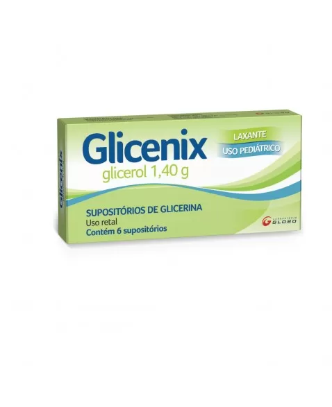 GLICENIX SUPOSITORIO GLICERINA PED C/6