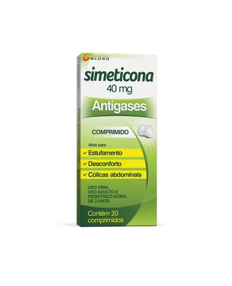 SIMETICONA COM 40 MG C/ 20