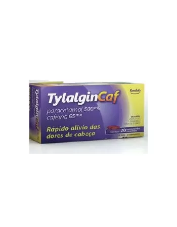 TYLALGIN CAF 500+65 C/20(PARAC+CAFEIN)60