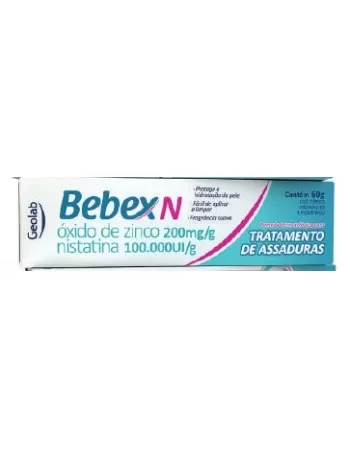 BEBEX N 200MG POM 60G(OX DE ZINCO+NIST)