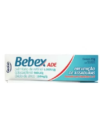 BEBEX ADE 150MG POM 45G(OX DE ZINCO)60