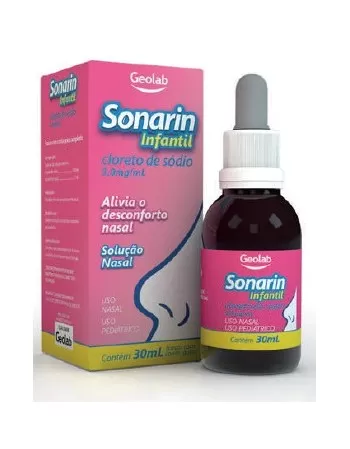 SONARIN INF 30ML(CLORETO DE SÓDIO)60