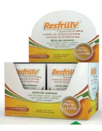 RESFRILIV 400MG C/50 ENV(MEL/LIMAO)12