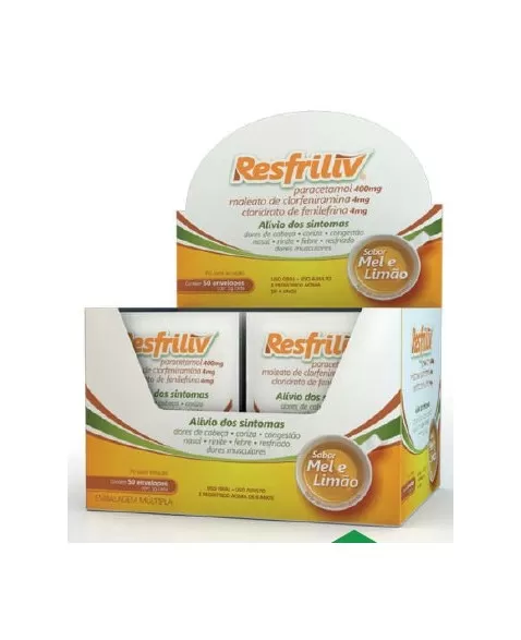 RESFRILIV 400MG C/50 ENV(MEL/LIMAO)12