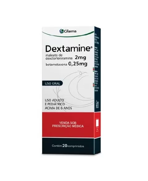 DEXTAMINE C/ 20 CPR (DEXA+BETAMETASONA)