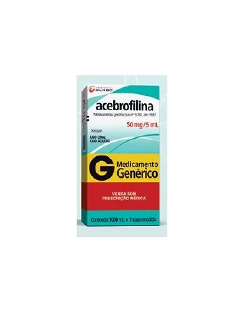 ACEBROFILINA XPE ADULTO 50 MG/5 ML C/ 12