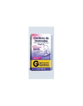 CLORIDRATO DE BROMEXINA XPE INF 120ML