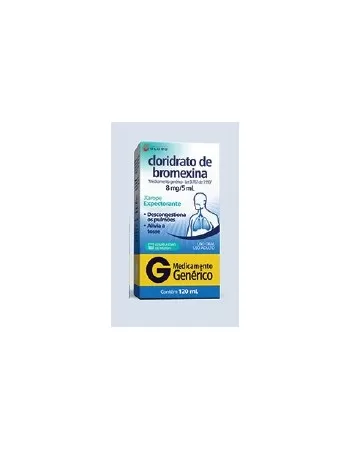 CLORIDRATO DE BROMEXINA XPE AD 120ML