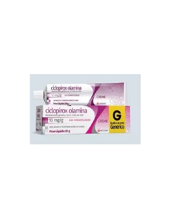 CICLOPIROX OLAMINA CREME DERM C/20G