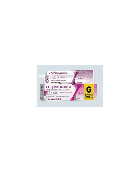 CICLOPIROX OLAMINA CREME DERM C/20G