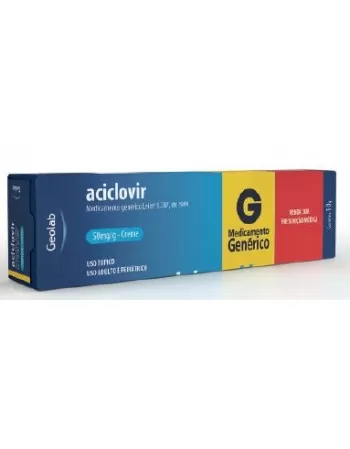 ACICLOVIR 50MG CR C/10G