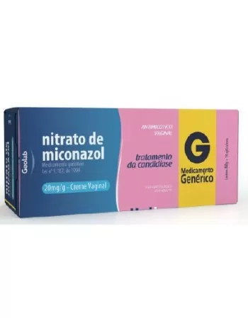 NITRATO DE MICONAZOL CR 20MG BG X 28 G