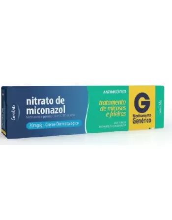 NITRATO DE MICONAZOL 20MG 80G (GINECOLOG