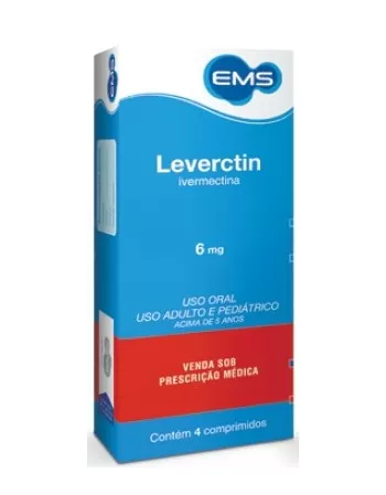 LEVERCTIN 6MG C/4 COMP (IVERMECTINA)(60)