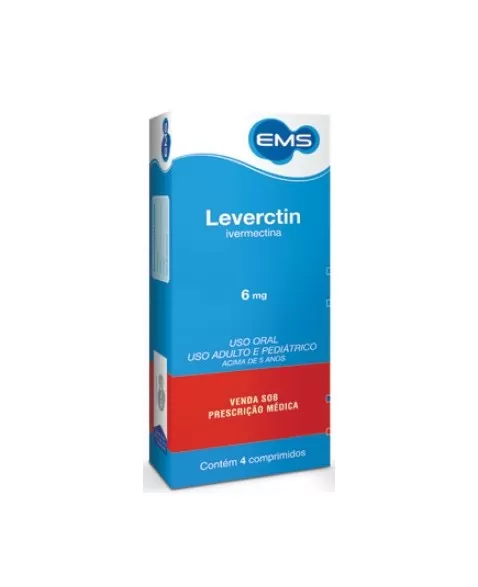 LEVERCTIN 6MG C/4 COMP (IVERMECTINA)(60)