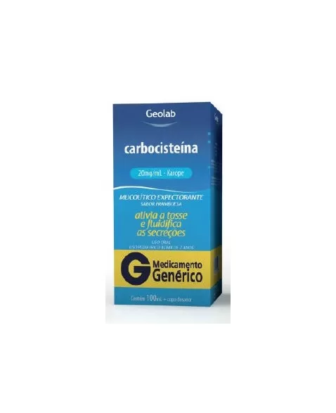 CARBOCISTEINA 20MG XPE FR 100ML