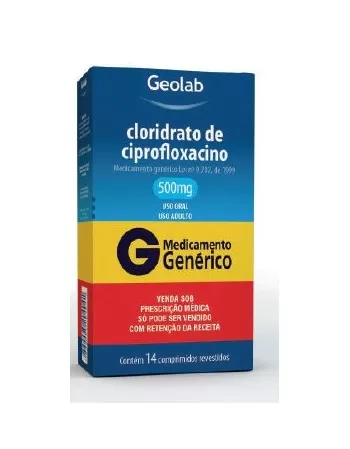 CLORID CIPROFLOXACINO 500MG C/14 COMP*