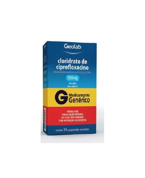 CLORID CIPROFLOXACINO 500MG C/14 COMP*