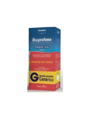 IBUPROFENO GTS 100MG 1FR C/20ML