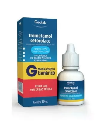 TROM CETOROLACO 4MG/ML SOL OFT 1FRX10ML