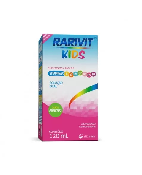 RARIVIT KIDS SUSP 120ML(POLIV.+MINERAIS