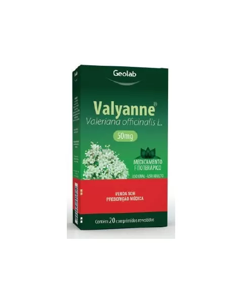 VALYANNE 50MG C/20 COMP(VALERIANE)