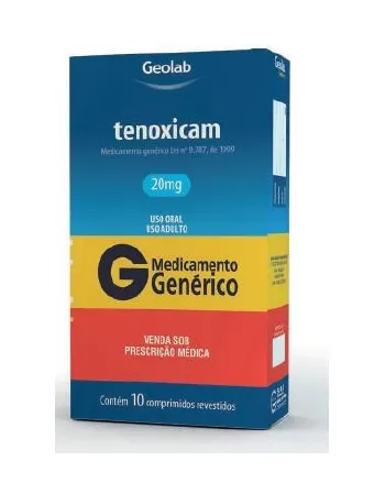 TENOXICAM 20MG CX C/10