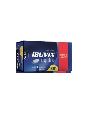 IBUVIX 600 MG CX C/30 COMP(IBUPROFENO)