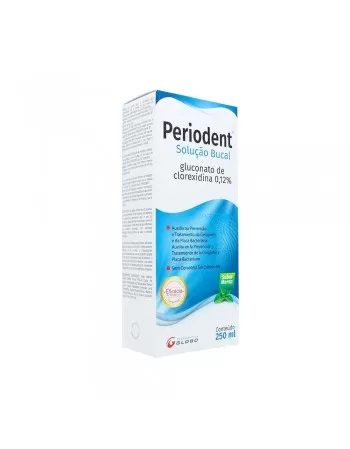 PERIODENT SOLUCAO BUCAL 250 ML COM ALCOO