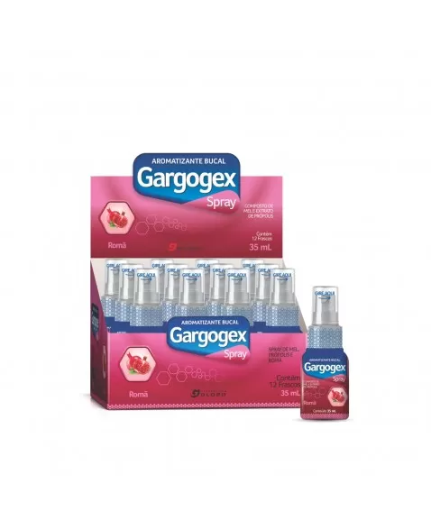 GARGOGEX SPRAY 12 FRASCOS 35ML ROMA