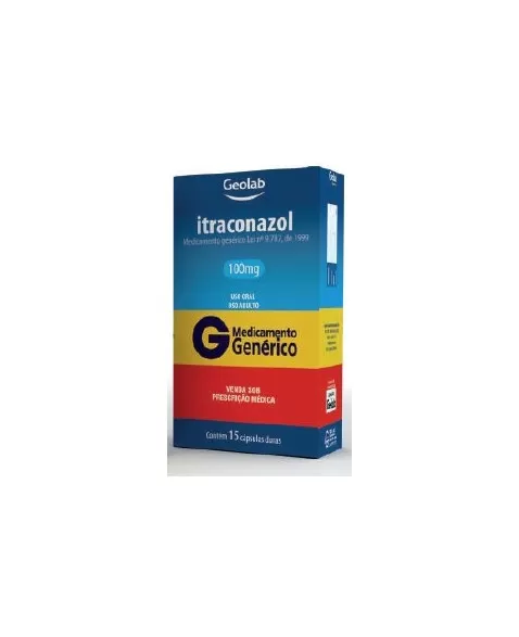 ITRACONAZOL 100MG CX C/ 15 CAP