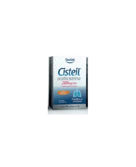 CISTEIL 200MG C/16 ENV(ACETILCISTEINA)60