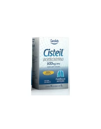 CISTEIL 600MG C/16 ENV(ACETILCISTEINA)60