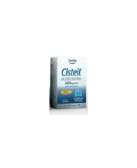 CISTEIL 600MG C/16 ENV(ACETILCISTEINA)60