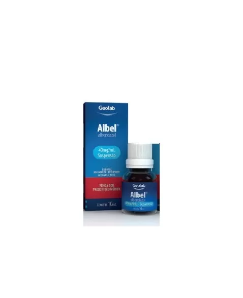 ALBEL SUSP 40MG/ML FR 10ML(ALBENDAZOL)60