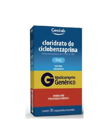 CLOR CICLOBENZAPRINA 5MG C/30 COMP REV