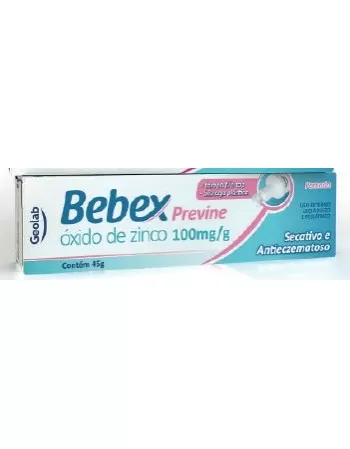 BEBEX PREVINE 200MG CR C/45G(OXIDO DE ZI