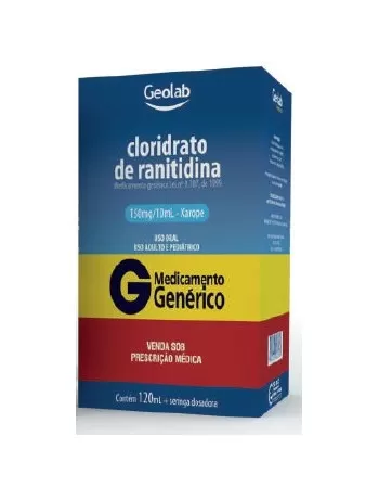 CLOR RANITIDINA 15MG/ML 120ML