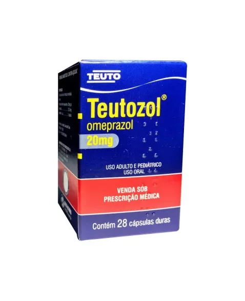 TEUTOZOL 20MG CAPS C/28