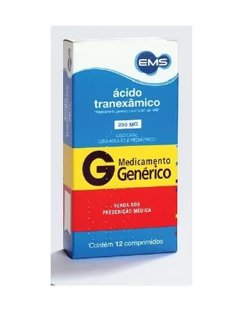 ACIDO TRANEXAMICO 250MG C/12 COMP (48)