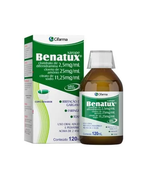 BENATUX/DIFENID+ASSO XPE 120ML MENTA