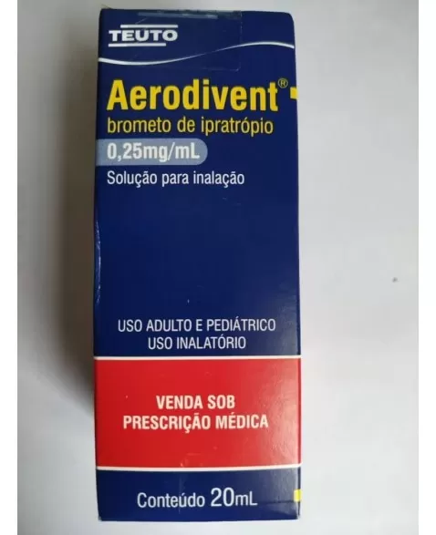 AERODIVENT 0,25MG/ML SOL 20ML